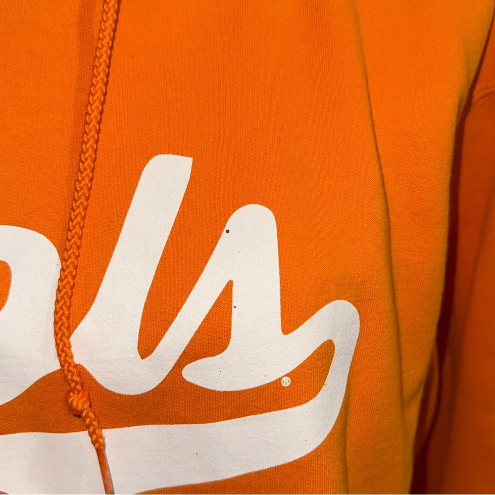 Orange Hoodie with White 'Vols' Print - Picture 3 of 5